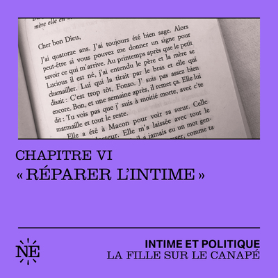 Podcast : Intime & Politique, documentaire &laquo;&nbsp;La fille sur le canapé&nbsp;&raquo;